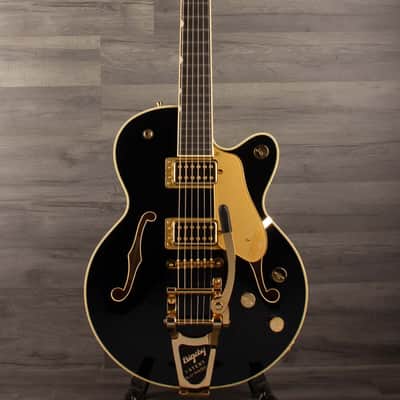 Gretsch Broadkaster® Jr. LX Center Block with String-Thru Bigsby® and Gold Hardware, Ebony Fingerboard, Midnight Sapphire image 2
