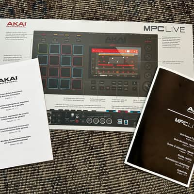 Akai MPC Live Standalone Sampler w 500gb SSD image 10