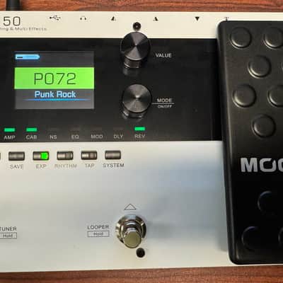 Mooer GE150 Amp Modeller & Multi Effects White. Awesome! image 1
