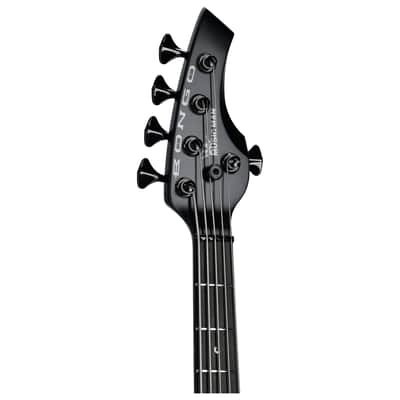 Ernie Ball Music Man Bongo 5HH 5-String Electric Bass, Stealth Black image 7