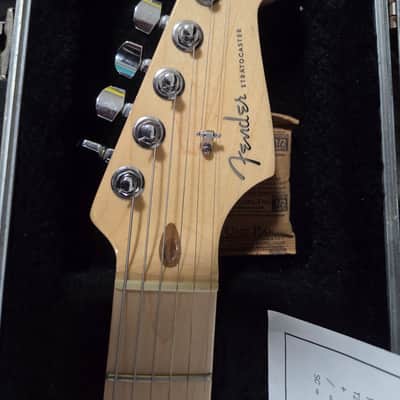Fender Deluxe Stratocaster 2008 - White Pearl image 6