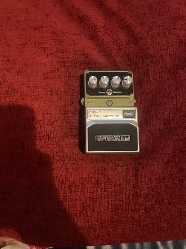ギター digitech hardwire cm 2 tube distortion DigiTech CM-2 HardWire Tube-Overdrive Extreme-Performance Pedal