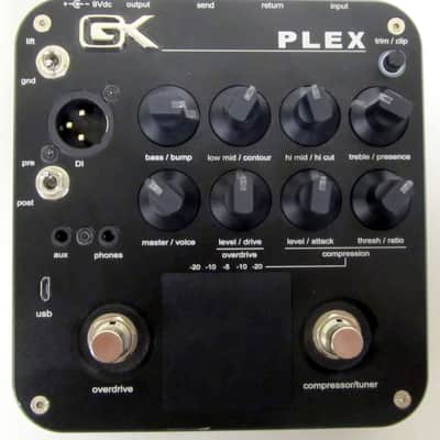 Used Gallien-Krueger PLEX 4-Band Active Bass Preamp Pedal VGC image 2