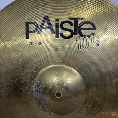 Paiste 101 20" Brass Ride Cymbal image 2