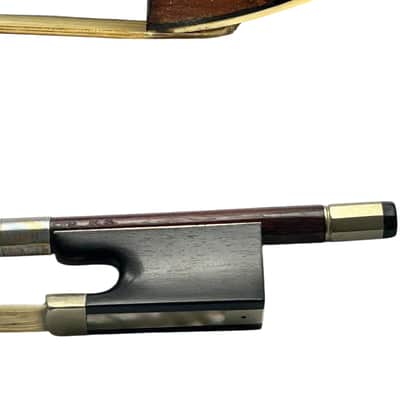 Vintage Fine 4/4 French Violin Bow – PRS Stamped – Jean Pierre Marie Persoit&Case - Silver Winding - 61 gr., 74.5 cm.-FREE Shipping - Videos image 1