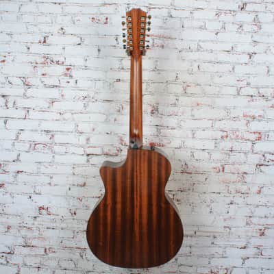 Taylor - (2025) 354ce - 12 String Acoustic-Electric Guitar -Sapele/Sitka - V-Class Bracing - Natural - w/ Hardshell Case - x5057 image 9