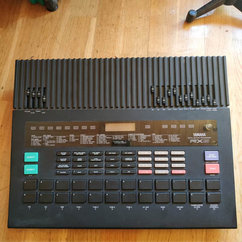 Yamaha RX5 Digital Rhythm Programmer - Black image 1