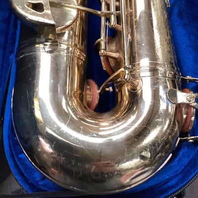 1970 CG CONN Shooting Star Tenor Sax - Brass Lacquor image 6