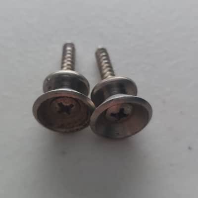 1960-70's Fender Strap Buttons with Screws (M-261) image 1