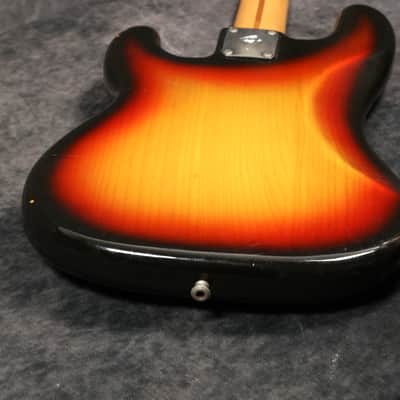 1977 Fender Precision Bass - Sunburst - OHSC image 16