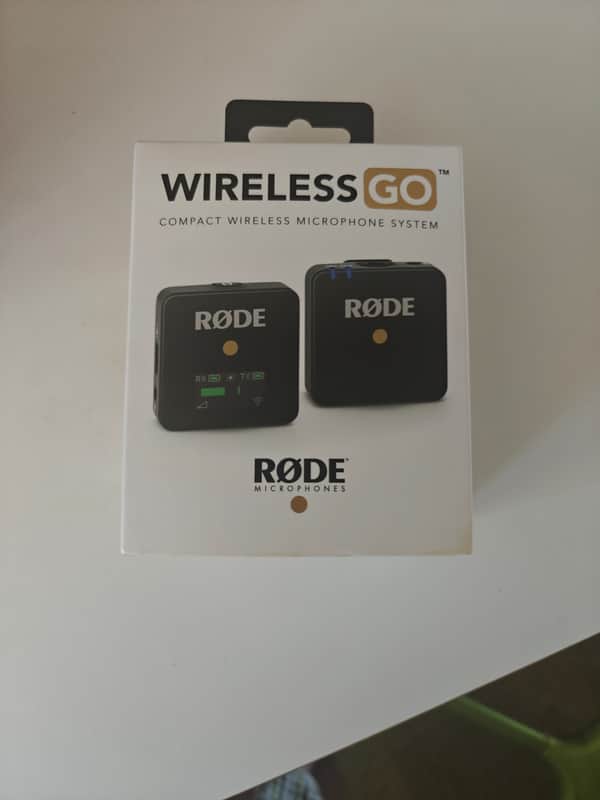 RODE Wireless GO Compact Wireless Microphone System 2019 - Present - Black image 1