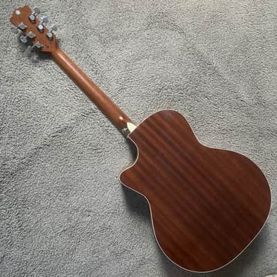 Luna Phoenix 40 Inch Acoustic Guitar, Spruce Top, Mahogany Body, Pau Ferro Fingerboard image 15
