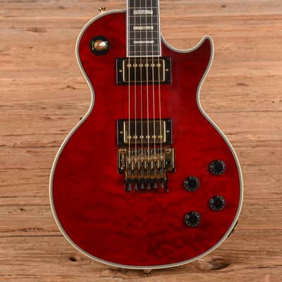 Epiphone Alex Lifeson Signature Les Paul Custom Axcess Ruby 2023 image 1