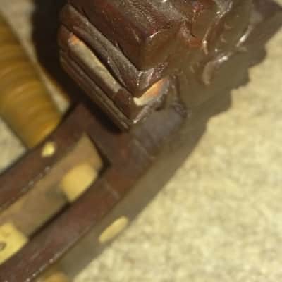 Antique Chinese Yueqin Moon Guitar Ruan Collectable Handcrafted image 8