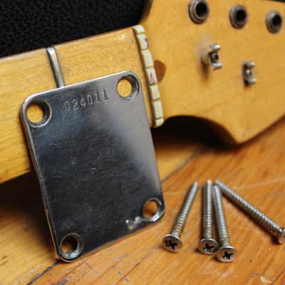 Fender Stratocaster Neck & Serial Plate 1957 - Maple V image 2