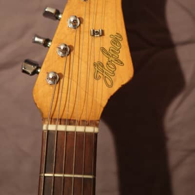 Hofner Galaxie 173/S Mid-60's 2 Tone Sunburst image 5