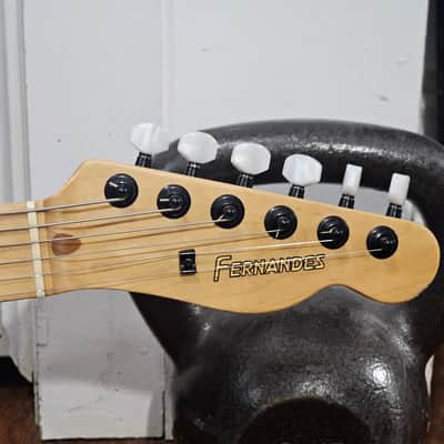 Fernandes TE-85T 1990s - Transparent Cherry Red Upgraded! image 5
