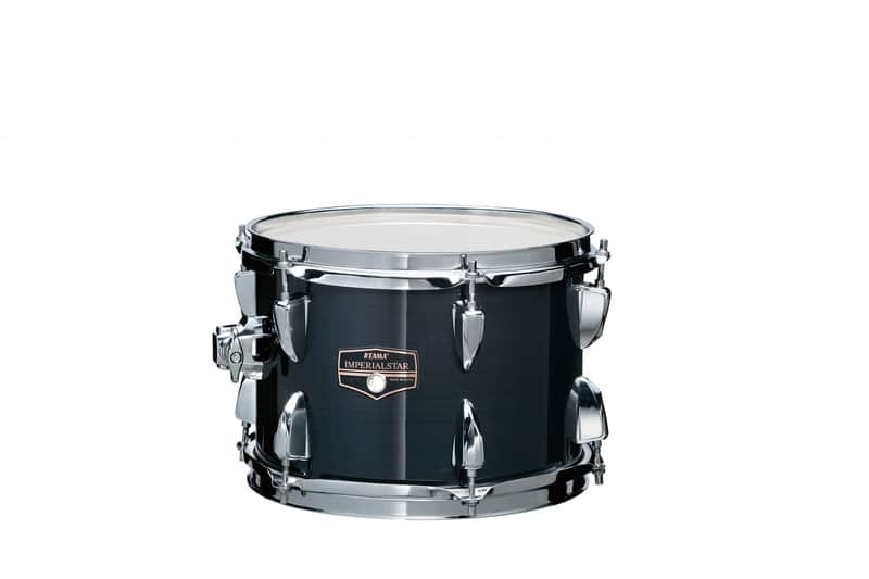 Tama IPT10R-HBK Imperialstar Rack Tom 10 - Hairline Black image 1