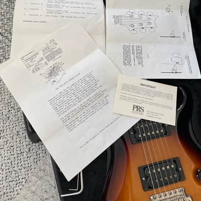 All original 1989 PRS Classic Electric (CE 24) - Vintage Sunburst (w/ case + candies) image 22