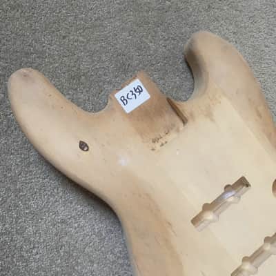 Unfinished Basswood Jazz Bass Style Body image 3