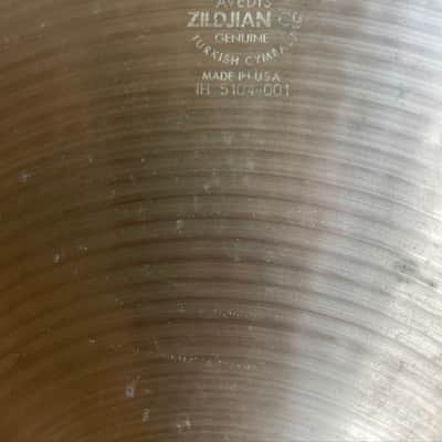 Zildjian  Special Recording Hi Hat Cymbals 90s 10” A image 9