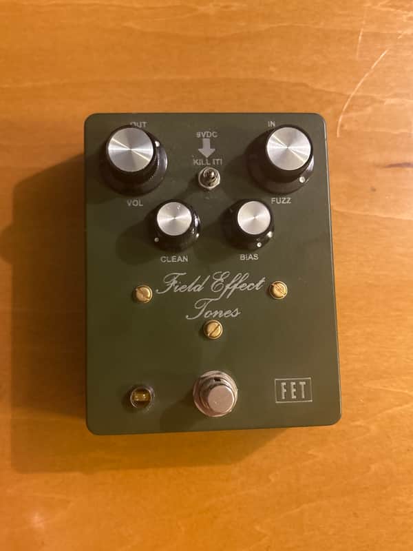 Field Effect Tones FuzzFace 2024 - Green image 1