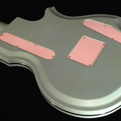 Metropolitan Tanglewood Custom Left Handed 1997 Pearl Aqua Blue image 4