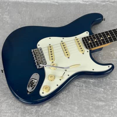 2002 Fender Highway One USA Stratocaster Sapphire Blue Transparent image 1
