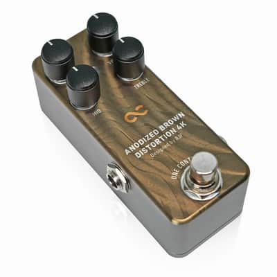 One Control Anodized Brown Distortion OC-ABD4K - BJF Series Effects Pedal for Electric Guitar - NEW! image 3