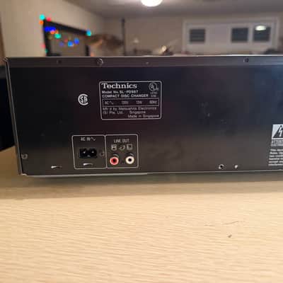 Technics 5-CD Changer W/Pitch Control SL-PD987 Made In Japan New Belts Rare🎶🔥 image 11