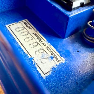 Immagine Boss CS-2 Compression Sustainer (Black Label) 1981 - 1989 - Blue - 10