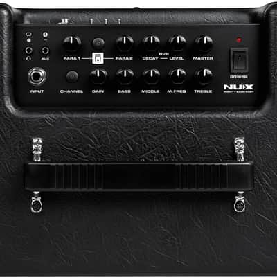 Mighty Bass 50BT by NUX | 50 Watt Bass Guitar Amplifier | 6.5" Speaker | Bluetooth Control image 3