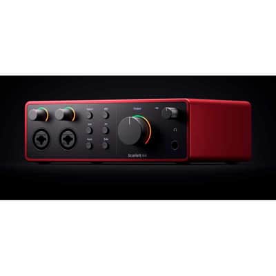 FOCUSRITE SCARLETT4-4I4 Scarlett G4 - Scarlett 4I4 4th Gen - 4 in / 4 out - USB-C image 6