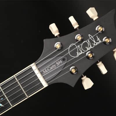 PRS McCarty 594 Wood Library 10 Top in McCarty Sunburst with Paisley Case #0381538 - As New image 7