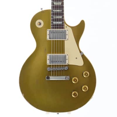 Gibson Custom Shop Murphy LAB 1957 Les Paul Goldtop Ultra Heavy Aged Double Gold [7 1138] (01/14) image 6