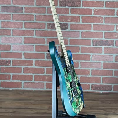 Schecter USA Custom Shop Sunset Extreme 6 Electric Guitar - Multi-Colored Stabilized Top Satin - Flame Maple Fretboard image 16