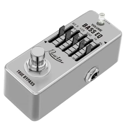 Rowin Bass EQ Pedal 5 Band Equalizer Pedals For Bass LEF-317B, FREE PICKS + HOLDER+ FREE SHIP USA image 12