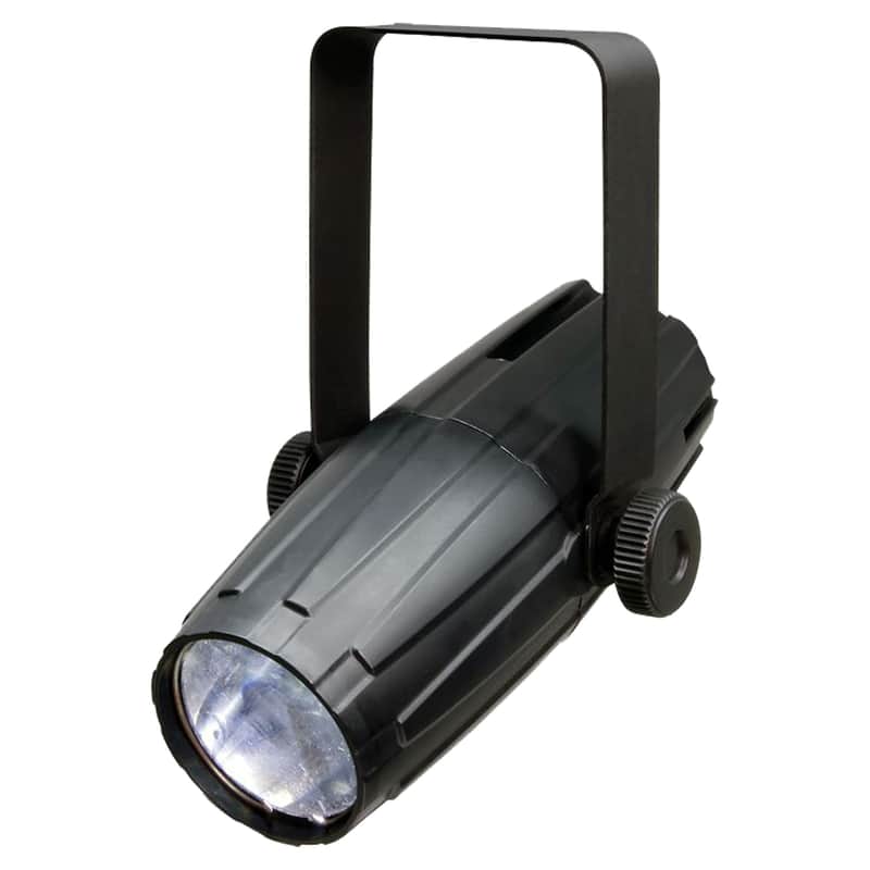 Chauvet DJ LED Pinspot 2 High Powered Mirror Ball Spot Light+Gel Pack+Extra Lens image 1