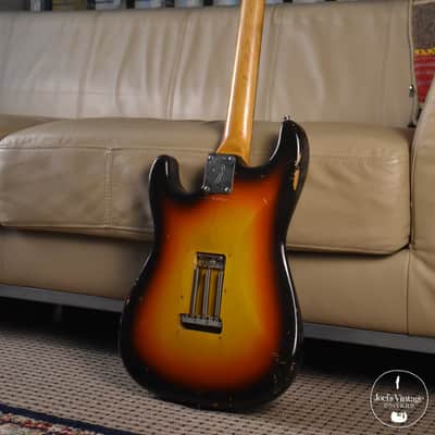 Fender Stratocaster 1966 3-tone Sunburst image 5