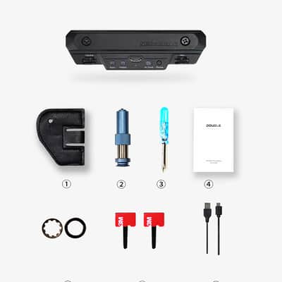 DOUBLE X0 Acoustic Guitar Pickup Sound Hole Pream Pickups System,price include the import duty for US buyer image 10