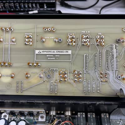 Sequential Circuits Prophet-600 Keyboard Analog Synthesizer Vintage as-is parts image 12