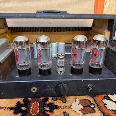 Vintage 1960s Vase Bassman 120 6L6 Australian Original Valve Amplifier Head RARE image 19