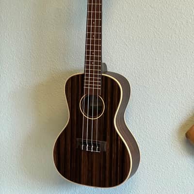 Kala KA-EBY-C Striped Ebony Concert Ukulele - Satin image 2