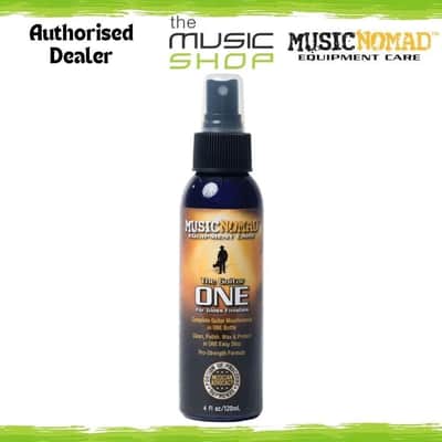 Music Nomad The Guitar ONE, All in 1 Gloss Cleaner, Polish & Wax, 120ml - MN103 image 1