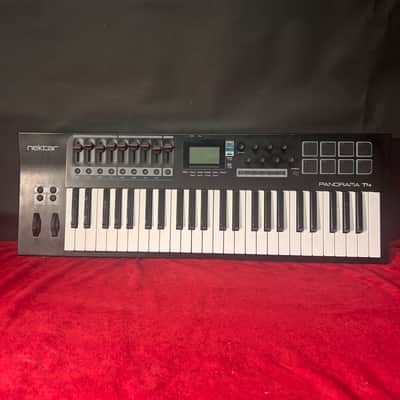 Nektar Panorama T4 49-Key USB MIDI / DAW Controller Keyboard 2018 - 2021 - Black image 1
