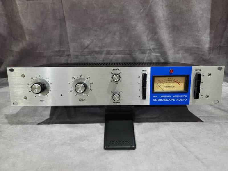 AudioScape Engineering Co. 1176 Rev A 2025 Silver ("Blue Stripe") image 1