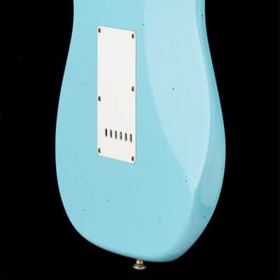 Mint Fender Custom Shop Postmodern Strat Journeyman Relic - Daphne Blue #17306 image 9