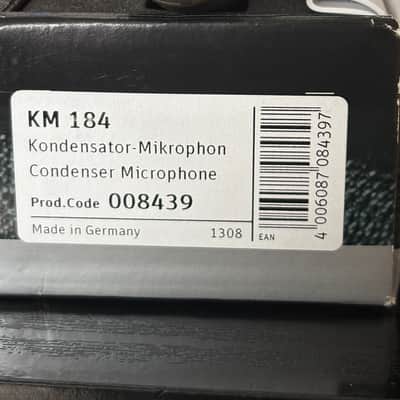 Neumann KM 184 Microphone Nickel image 5