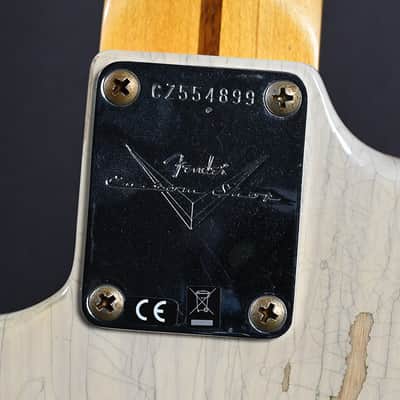 Fender Custom Shop Stratocaster 1957 Relic Aged White Blonde image 19