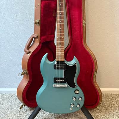 2019 Gibson SG Special Electric Guitar - Faded Pelham Blue image 2